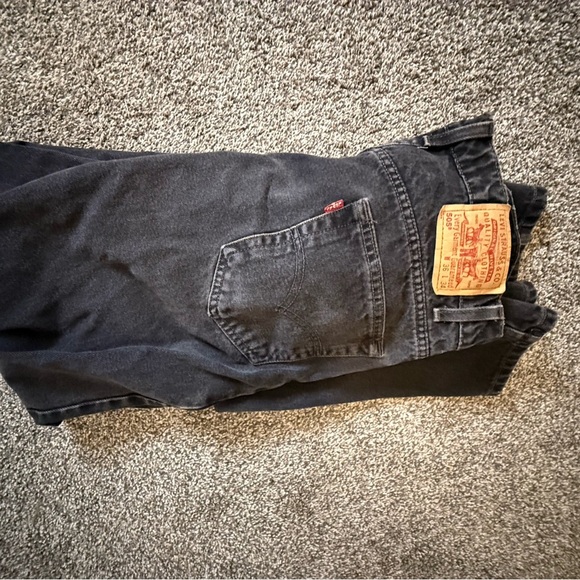 Levi's Other - Levi's Relaxed Black Jeans with Vintage Stitching